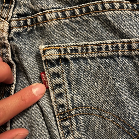 (Sold) Levi’s Vintage 90s Red Tab 505 Faded Blue Jeans (30 x 32) - Picture 5 of 14